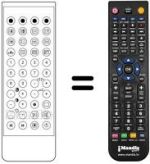 Télécommande équivalente Waltham CT1420F