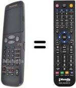 Télécommande équivalente Panasonic VEQ2055