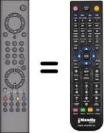 Télécommande équivalente Seg LCD-TV3000