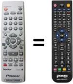 Replacement remote control VXX2983