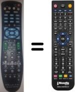 Télécommande équivalente Wharfedale WH-AV4337 USB