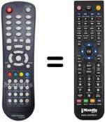 Replacement remote control Metronic 060615