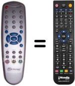 Replacement remote control Metronic 443125
