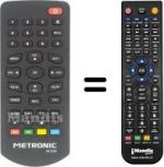 Replacement remote control Metronic 9042