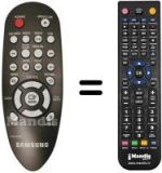 Replacement remote control Samsung AK59-00103F