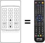 Télécommande équivalente RC300
