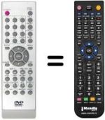 Télécommande équivalente Seleco SF1000