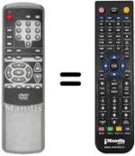 Replacement remote control REMCON381