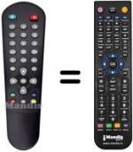 Télécommande équivalente COBRA GIRAFFA180