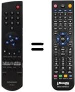 Télécommande équivalente Grundig GDV200