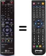 Télécommande équivalente LG 10115