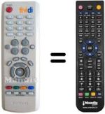 Replacement remote control Samsung DCB-B360G