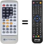 Replacement remote control STOREX MPIX351
