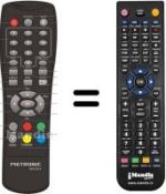 Replacement remote control Metronic ZapboxFirst1-0