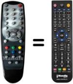 Replacement remote control Metronic TWINBOX-441325