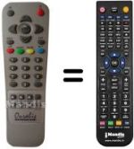 Replacement remote control Metronic NICEBOX