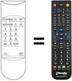 Télécommande équivalente RC0621