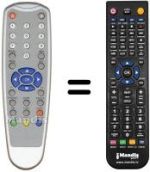 Télécommande équivalente SCHNEIDER DTR325