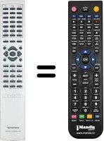 Télécommande équivalente Medion MD40288