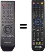 Replacement remote control Samsung AK59-00084Q