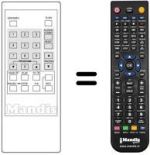 Télécommande équivalente TELEGAZI REMCON093