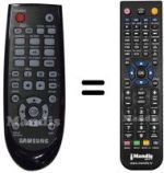 Replacement remote control HVS59060