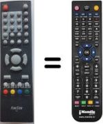 Replacement remote control Fonestar WHV15708W