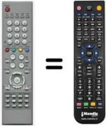 Replacement remote control Samsung HVS54911