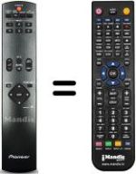 Télécommande équivalente Pioneer SEC15352