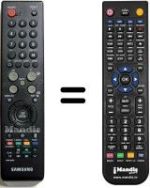 Replacement remote control Samsung SEC0641