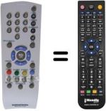 Télécommande équivalente SEC15981