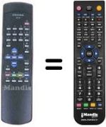 Télécommande équivalente SEC2829