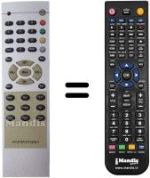 Télécommande équivalente Techwood SEC15308
