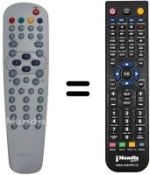 Télécommande équivalente SEC15784