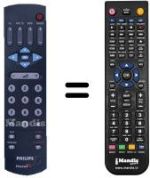 Télécommande équivalente SEC2432
