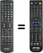 Télécommande équivalente Sony SEC0849