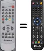 Télécommande équivalente WHV3974