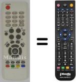 Replacement remote control SEC3204