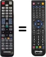 Replacement remote control Samsung SEC15984