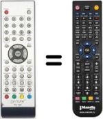 Replacement remote control Denver WHV14321