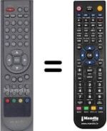 Télécommande équivalente WHV15052