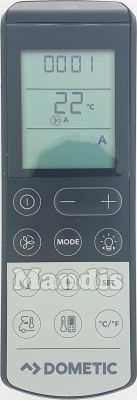 Télécommande d'origine DOMETIC 386520126