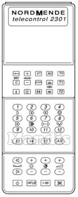 Original remote control THOMSON TC2301 (583449) Original remote control THOMSON TC2301 (583449)