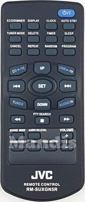 Original remote control JVC RM-SUXGN5R (9CDM070800)