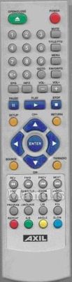 T&eacute;l&eacute;commande d'origine AXIL DTT8000 (RT7152)