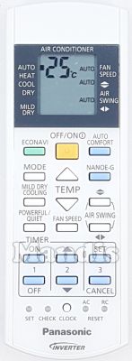 T&eacute;l&eacute;commande d'origine PANASONIC CWA75C4179