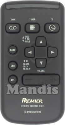 Télécommande d'origine PIONEER Premier (CXA5856)