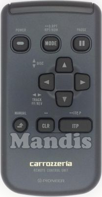 Télécommande d'origine PIONEER Carrozzeria (CXA5862)