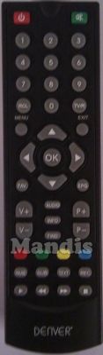 Original remote control DENVER DVBC108