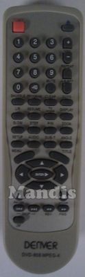 Original remote control DENVER DVD808
